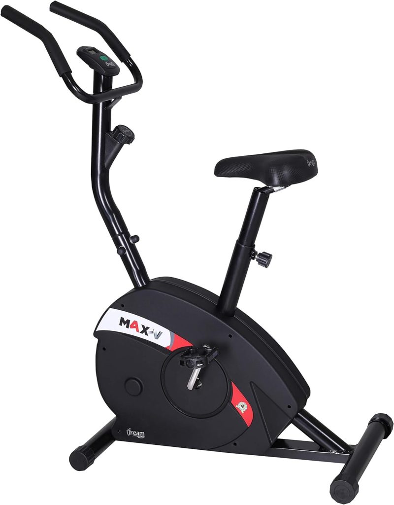 Dream Fitness Vertical MAX V - Bicicleta Ergométrica, PRETO